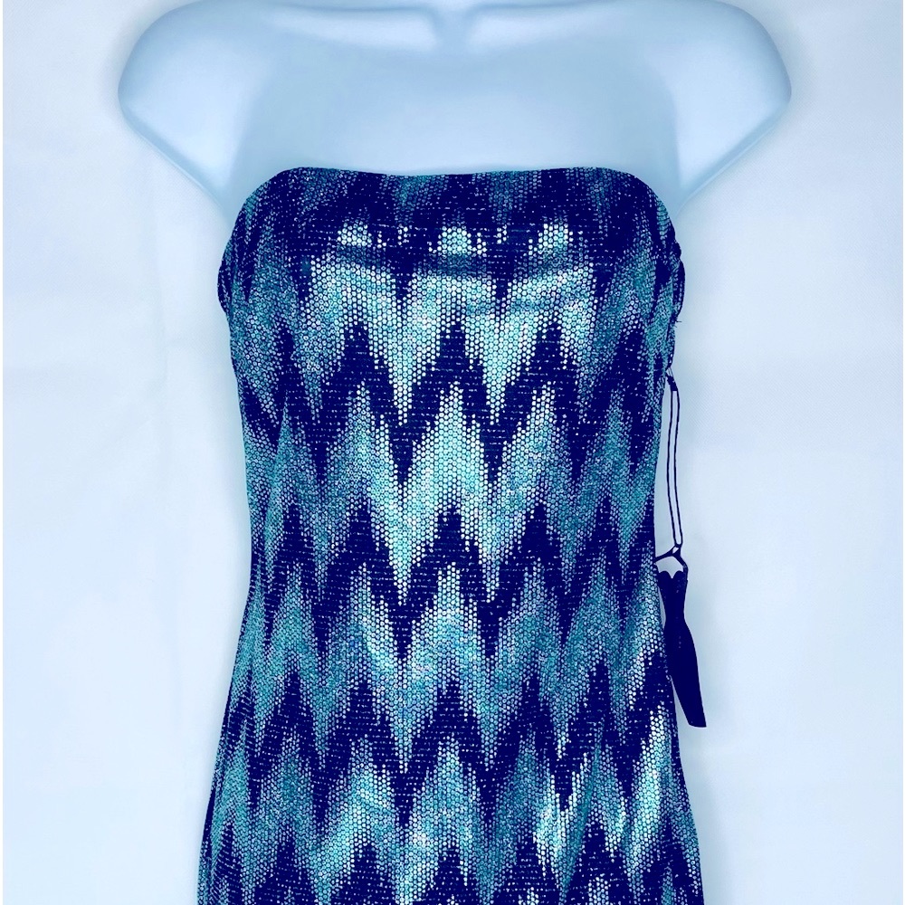 NWT Haute Monde Women’s Teal Mini Dress